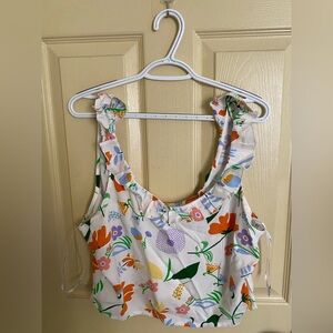 ONLY Floral Crop Top